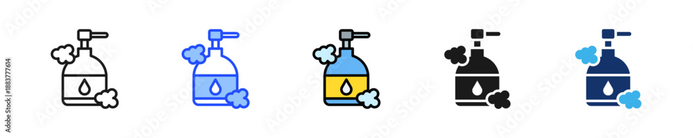 Obraz premium False Lashes Icon Collection With Multiple Styles