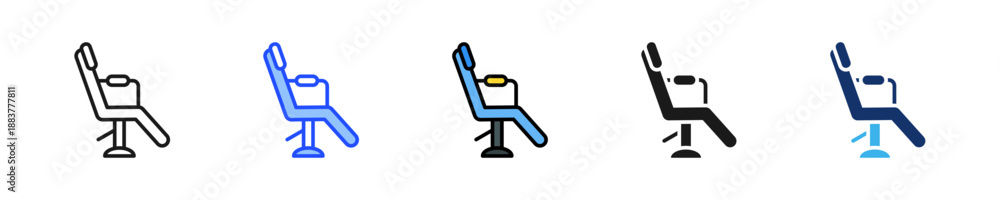 Obraz premium Spa Product Icon Collection With Multiple Styles