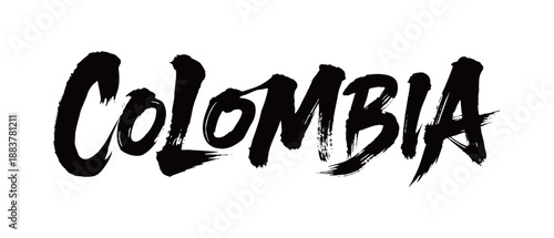COLOMBIA Handwriting
