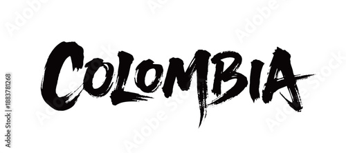 COLOMBIA Handwriting
