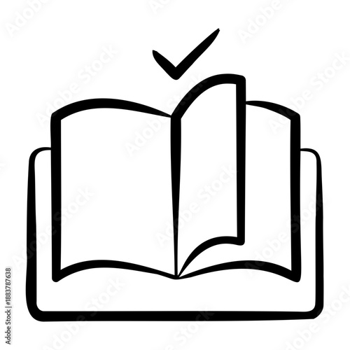 Learning Module Icon - Handdrawn