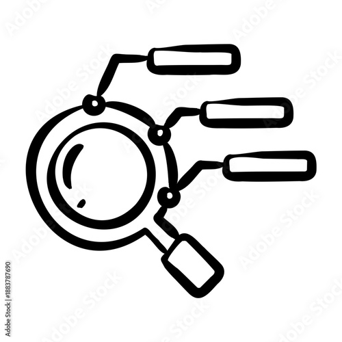 Kpi Tracking Icon - Handdrawn