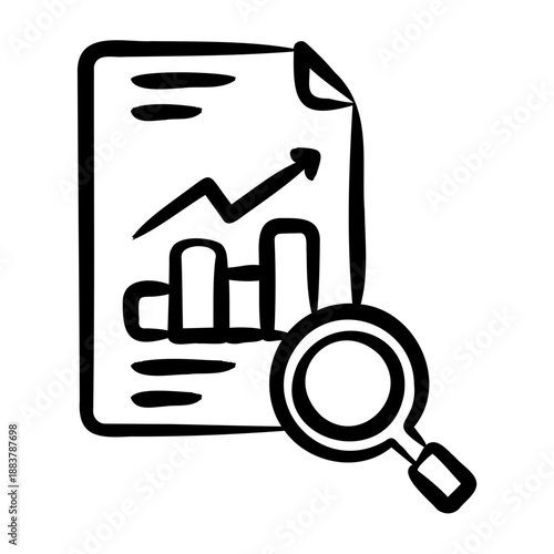 Annual Review Icon - Handdrawn