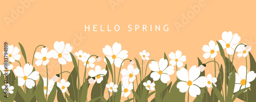 set of spring poster holiday in modern art style. Greeting cards with  flowers in pastel colors and trendy typography.Abstract floral background for Mother's Day, Women's Day March 8, birthday, Easter