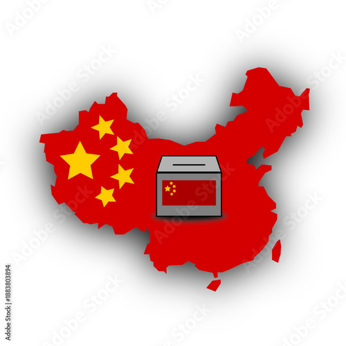 Urne de vote - Chine