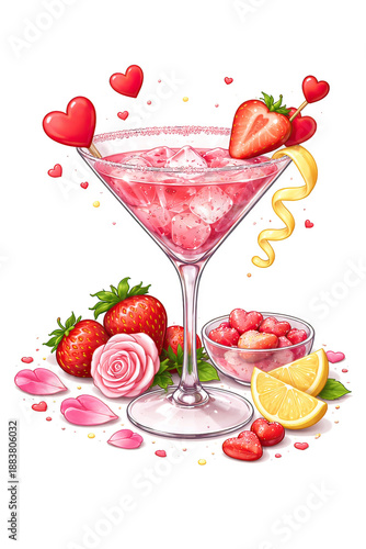 Valentines Day Martini 