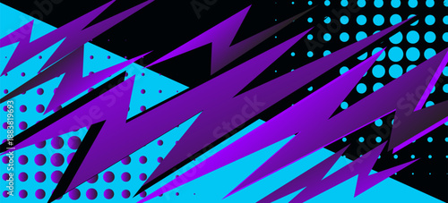 Car decal design vector. Graphic abstract stripe racing background kit designs for wrap vehicle, race car, rally, adventure and livery