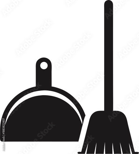 Dustpan, Dustpan silhouette, Broom and dustpan, Broom, Cleaning Brush, Dustpan bundle, Broom and dustpan icon, Dustpan clipart, Broom and dustpan silhouette