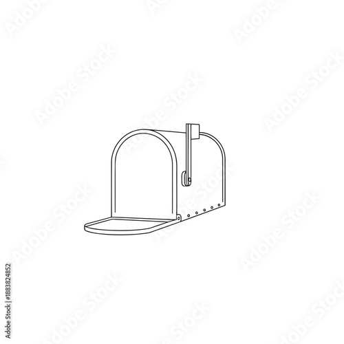 A metal stirrup for horse riding