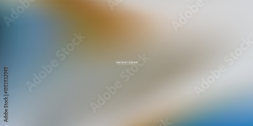 Fotografia Luxury abstract liquid background with blue and gold accents on white, suitable