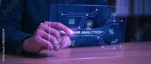 Data-Driven HR Analytics Visualization on Digital Interface