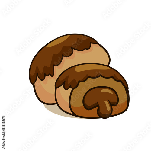 mochi cake with flavour