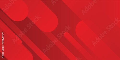 Abstract red diagonal geometric shape background with shiny lines. Modern rounded lines design elements. vector eps10