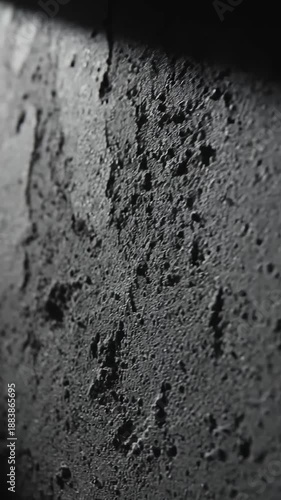 Wallpaper Mural Abstract Close-Up of a Textured Concrete Surface with Dramatic Lighting and Shadow Play Torontodigital.ca