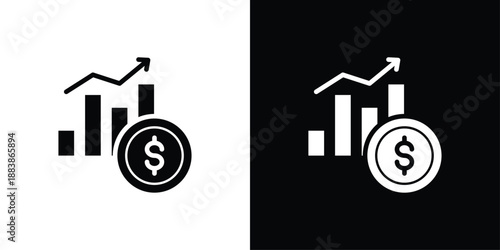 Capital  Icon Sheet Black And White