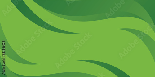 Abstract green wavy background. modern design texture illustration eps10
