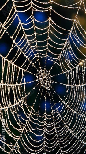 Wallpaper Mural Abstract Composition of Cobwebs, Featuring Nature's Delicate and Unique Structures Torontodigital.ca