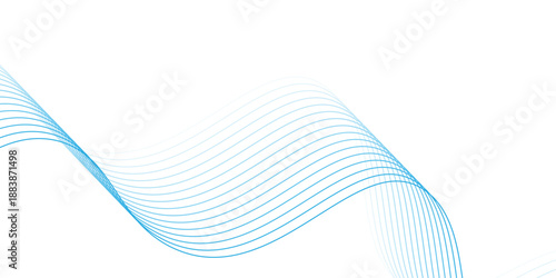 Vector abstract background with dynamic blue waves. vector illustration eps10 modern abstarct
