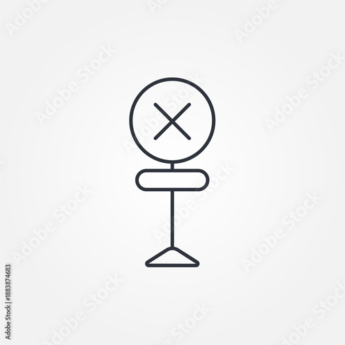 Traffic signs. International road signs isolated on a white background. Priority, warning, prohibition, mandatory, informational, service, and additional signs. Vector illustration. Main signs.