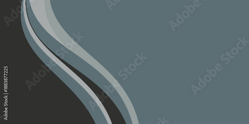 Abstract blue wave vector background modern design banner illustration digital eps10