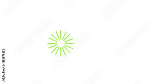 Wallpaper Mural Line blast circle motion graphics pop-up line animation. Modern fireworks explosion fast motion. 4k background Torontodigital.ca