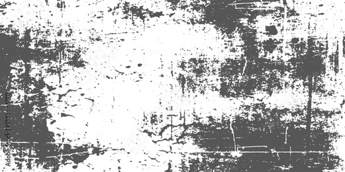 Distressed Abstract Grunge Texture with Noise and Stains
Black and white weathered background for vintage and urban design use.