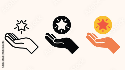 Earn point icon vector, representing achievement, awards, and excellence, for gamification, business milestones, employee recognition, goal completion, performance tracking, modern vector illustration