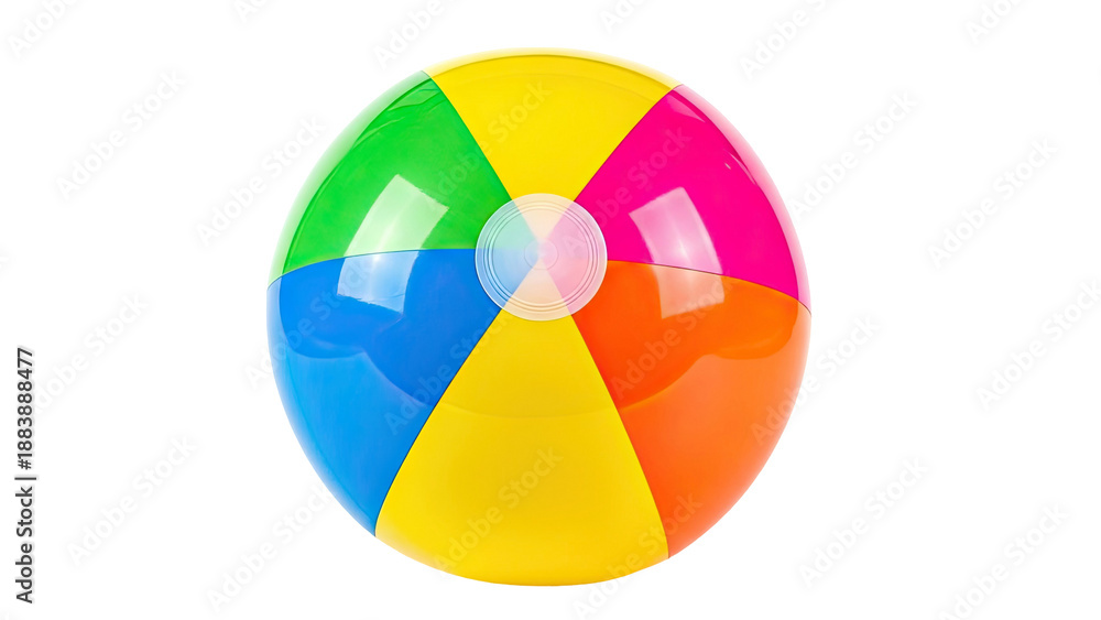 Fototapeta premium Colorful Beach Ball