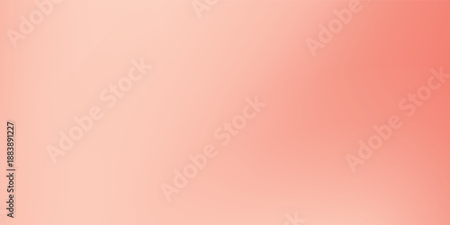 Bright tender vector watercolor red and coral gradient background. Abstract soft wavy peach and pink mesh gradient wallpaper for nature sky concept