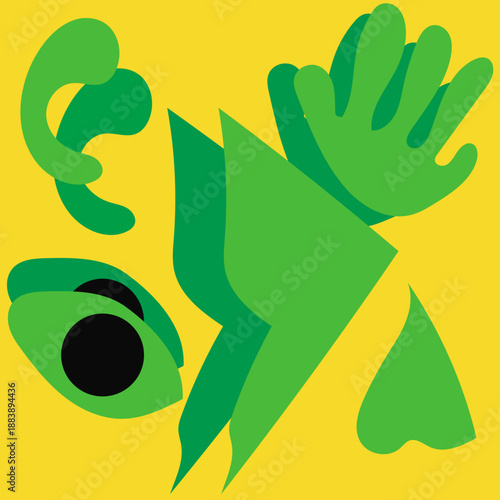 vector illustration of a body