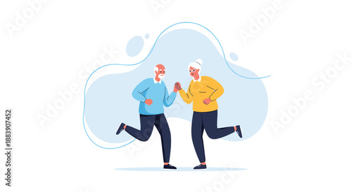 Astronaut standing on the surface of a ringed planet like saturn holding a flag with a heart symbol amidst stars and constellations.