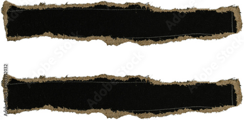 Canvastavla Black And Brown Grunge Ripped Paper Alphabet Equals Symbol
