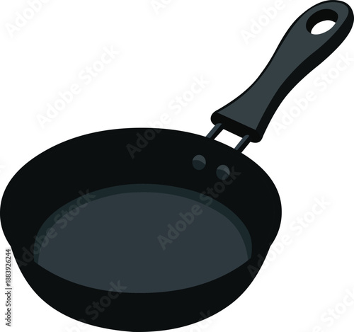 Modern frying pan for cooking delicious meals at home