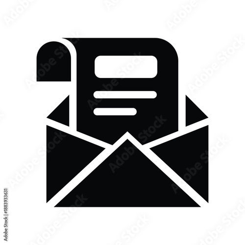  job offer glyph icon illustration vector graphic.eps