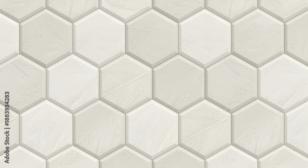 Naklejka premium seamless hexagon pattern