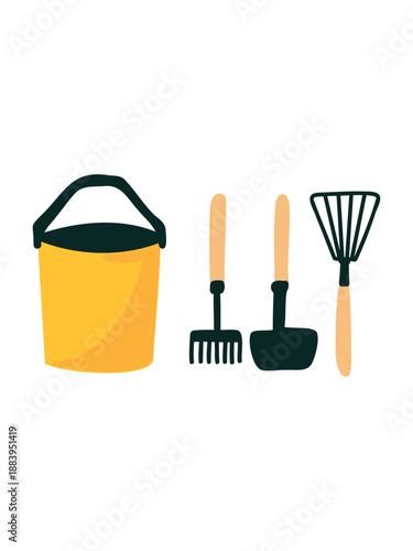 complete garden tool kit for planting and soil care
