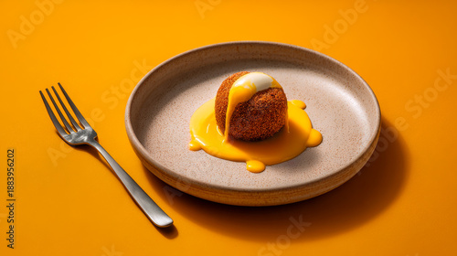 Gourmet Dessert Presentation: Elevated Dining Experience with Artistic Plating