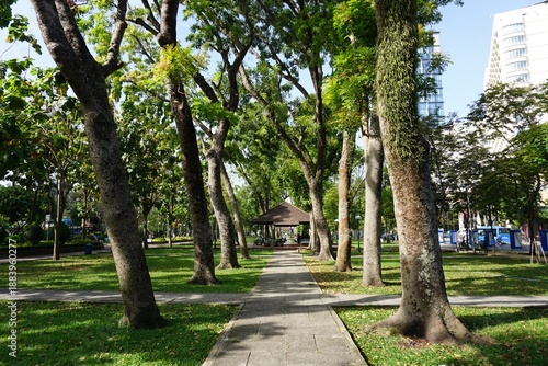 ホーチミンのNguyen Thi Nghia Park