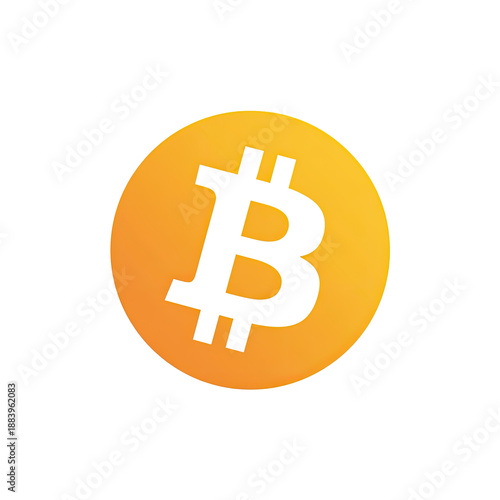 A golden coin, showcasing a stylized letter B within a gradient circle, set against a dark backdrop