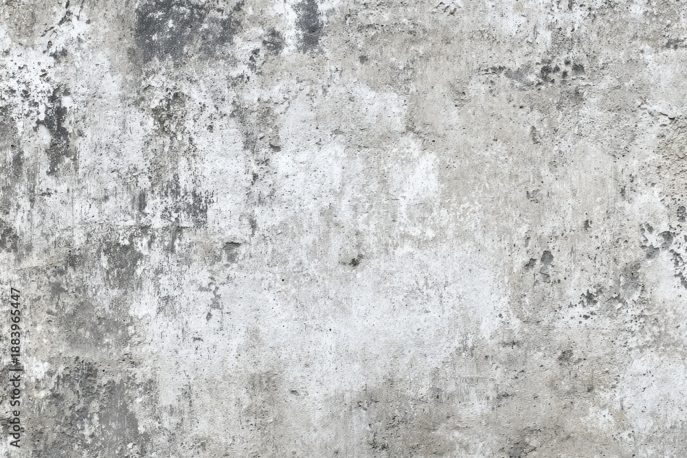 Fototapeta premium Textured, weathered abstract of a gray, white, and black mottled, cracked, and aged surface
