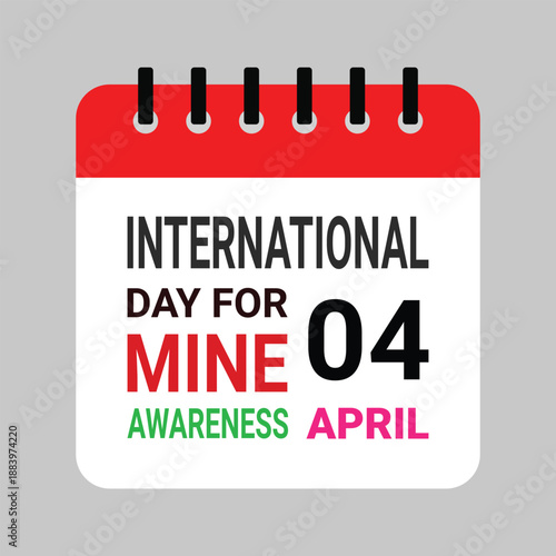 International Day for Mine Awareness and Assistance in Mine Action – April 4
