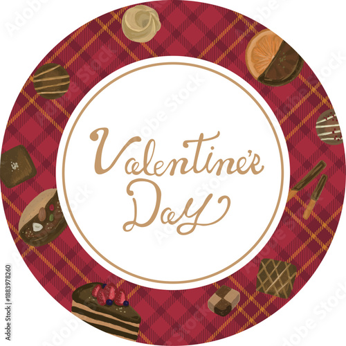 Valentine's Day Display Tartan Check POP