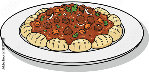 Gnocchi With Bolognese Sauce