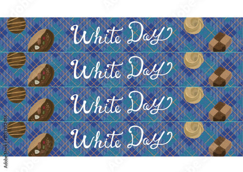 White Day Display Tartan Check POP