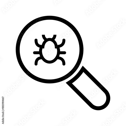 Bug Fixing icon vector image. Suitable for mobile apps, web apps and print media.