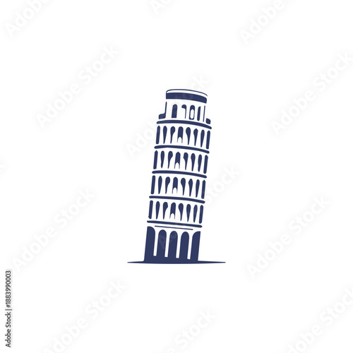 Pisa Tower Logo