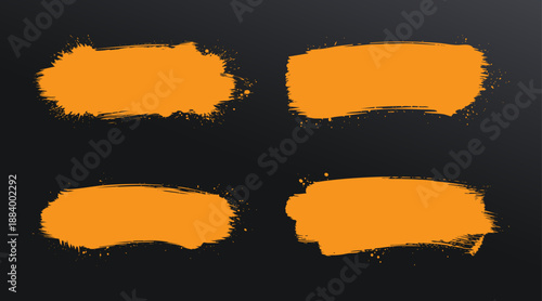 grunge brush strokes illustrator template