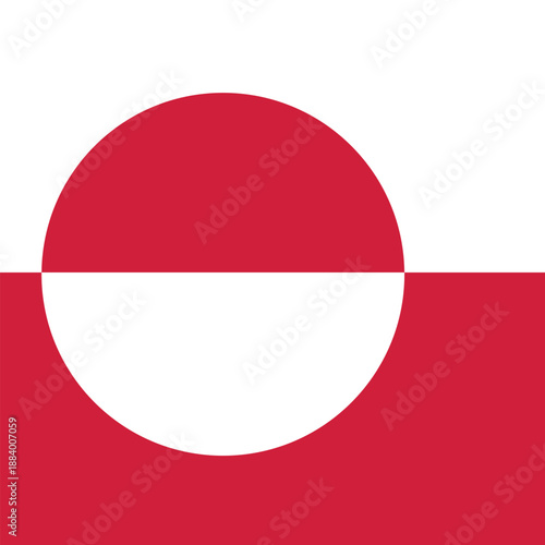 Accurate Greenland flag background. White and red colors Free Download Accurate Greenland flag background. White and red colors - GFXLoad