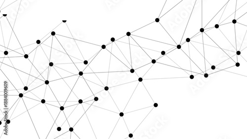 Abstract vector background featuring a geometric pattern of circles and lines that symbolize a digital network connection and modern technology concept for a business web design