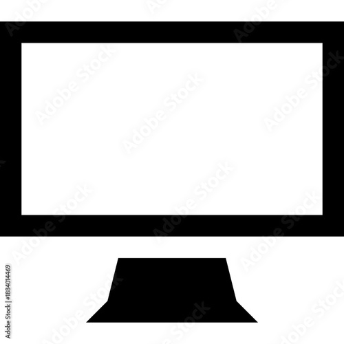 lcd tv monitor with blank screen
